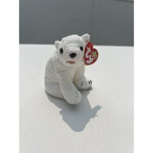 TY BEANIE BABY "AURORA" THE POLAR BEAR WITH TAGS 2000